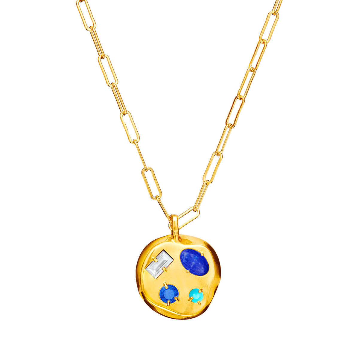 The April 14 Zodiac Pendant Necklace – Birthdate