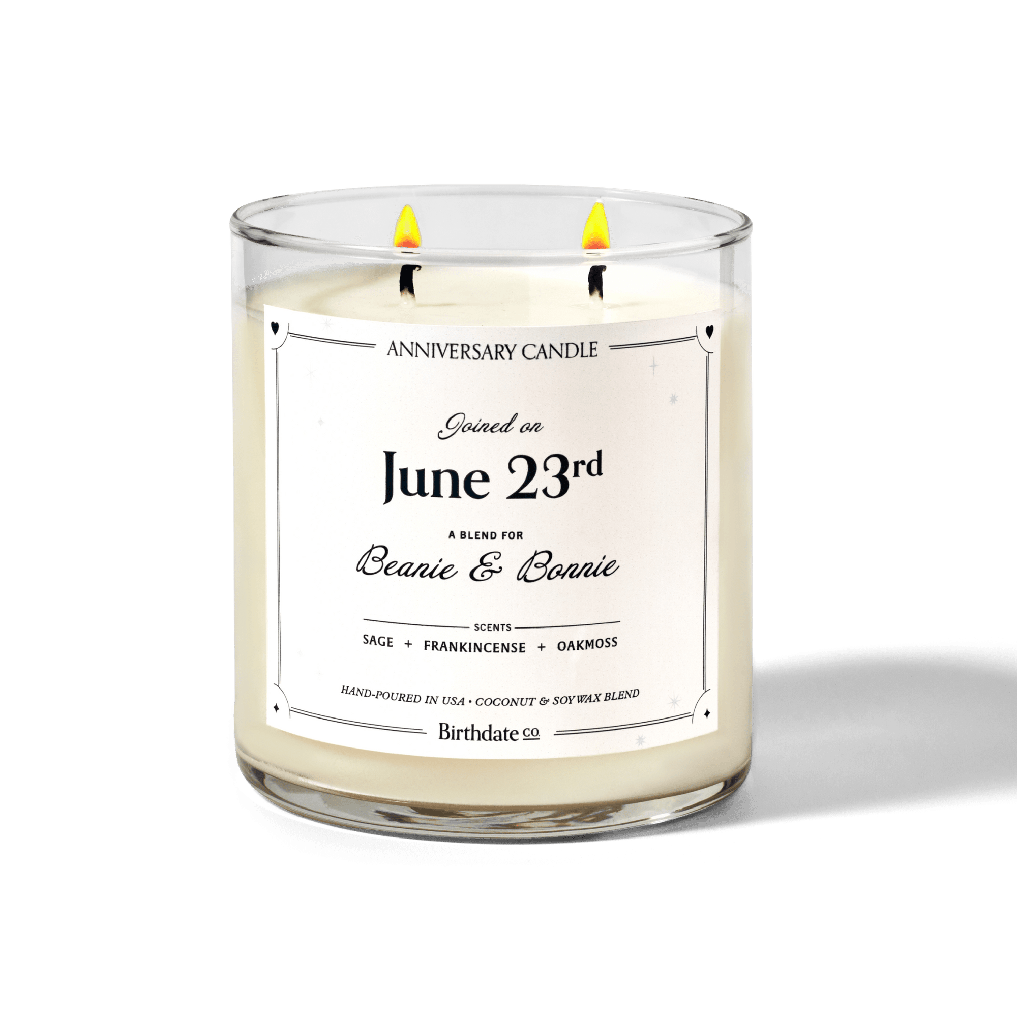 Anniversary Candle Front