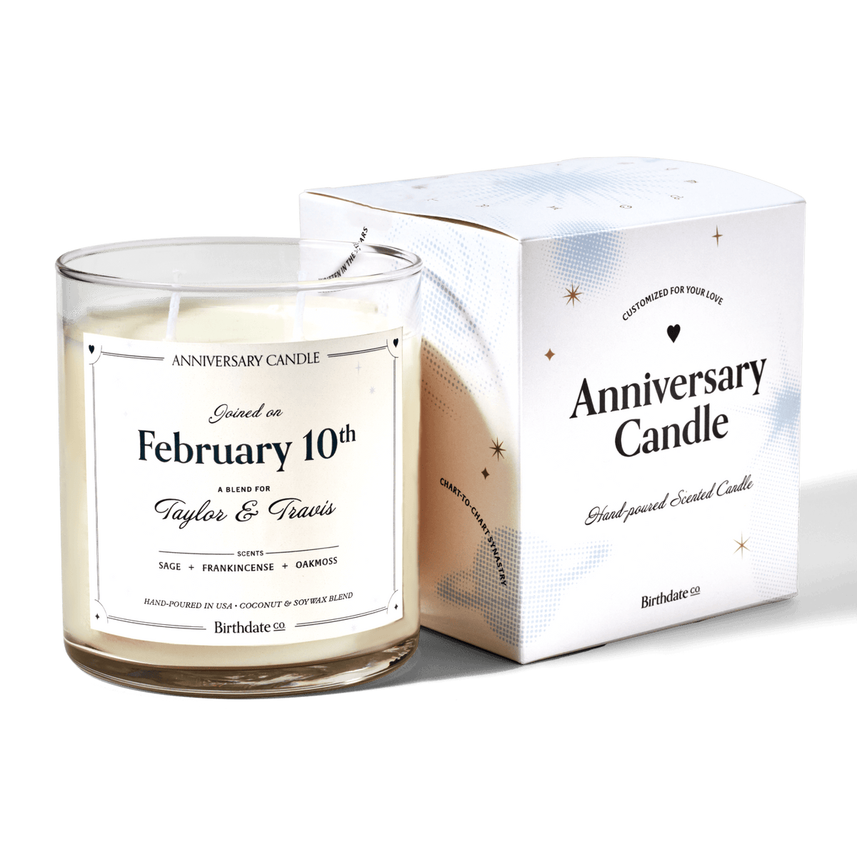 The Anniversary Candle Birthdate Co.