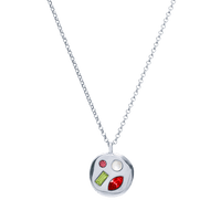 The January Twelfth Pendant in Sterling Silver