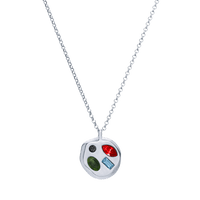 The January Thirteenth Pendant in Sterling Silver