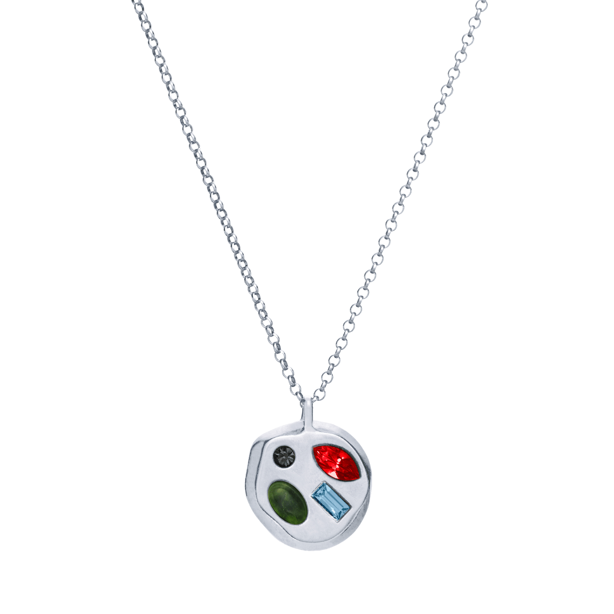 The January Thirteenth Pendant in Sterling Silver