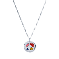 The January Sixteenth Pendant in Sterling Silver