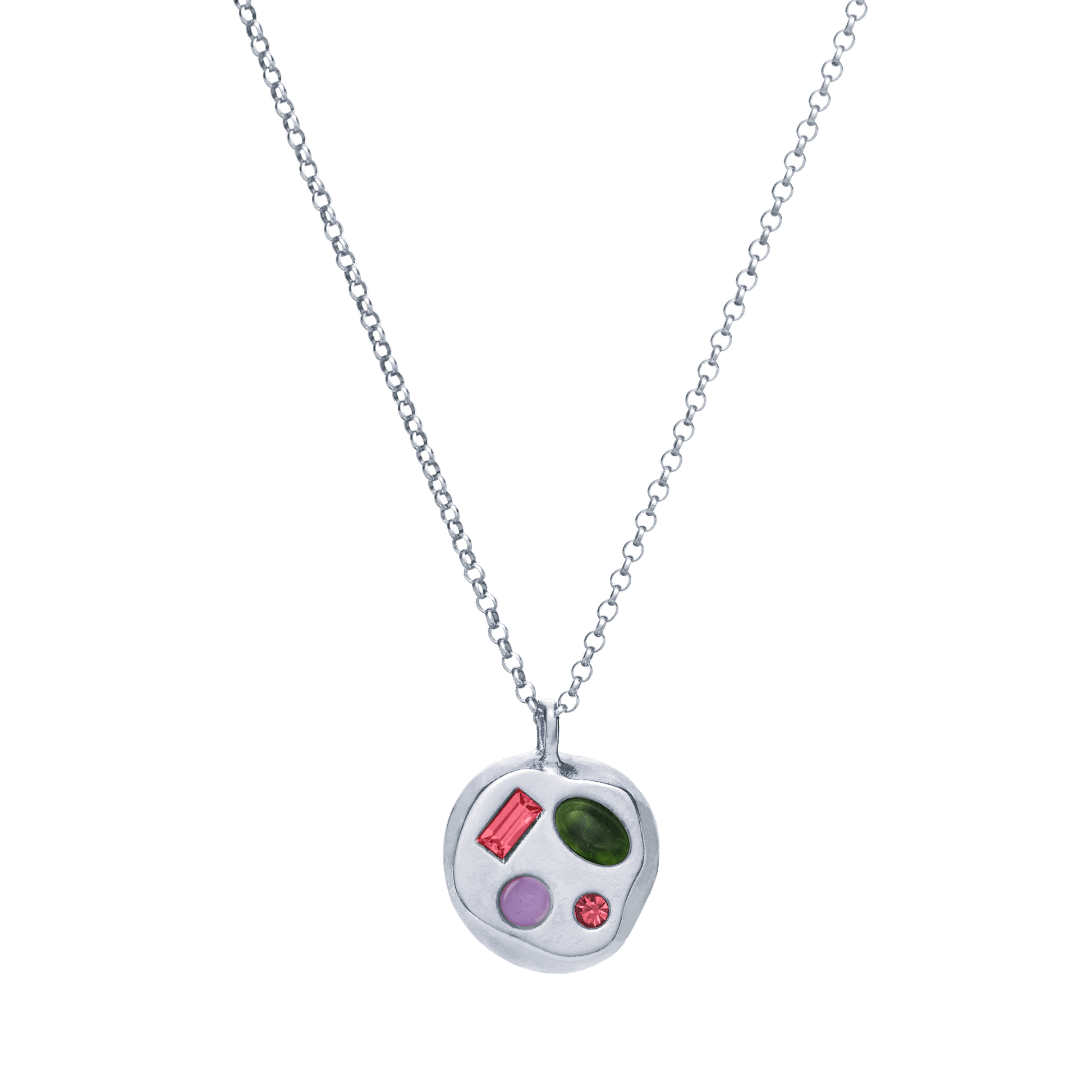 The January Nineteenth Pendant in Sterling Silver