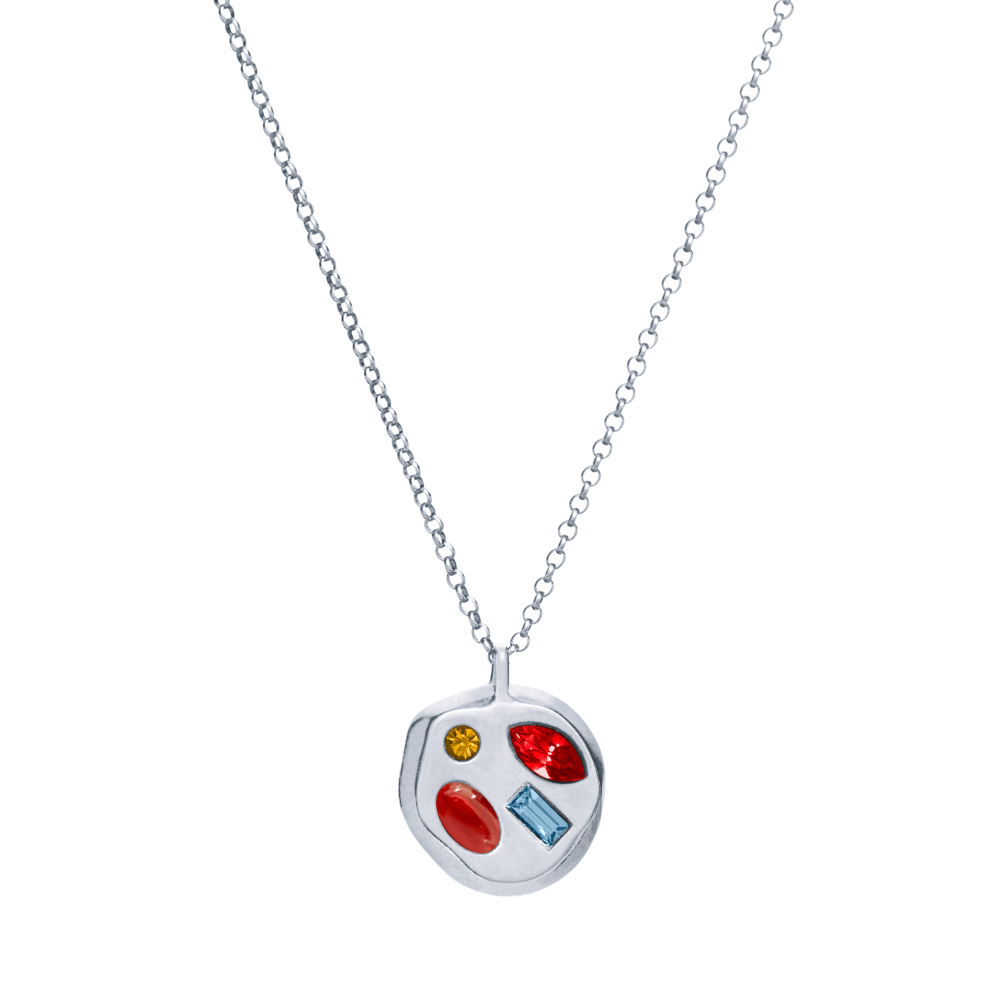 The January Twenty-Third Pendant in Sterling Silver