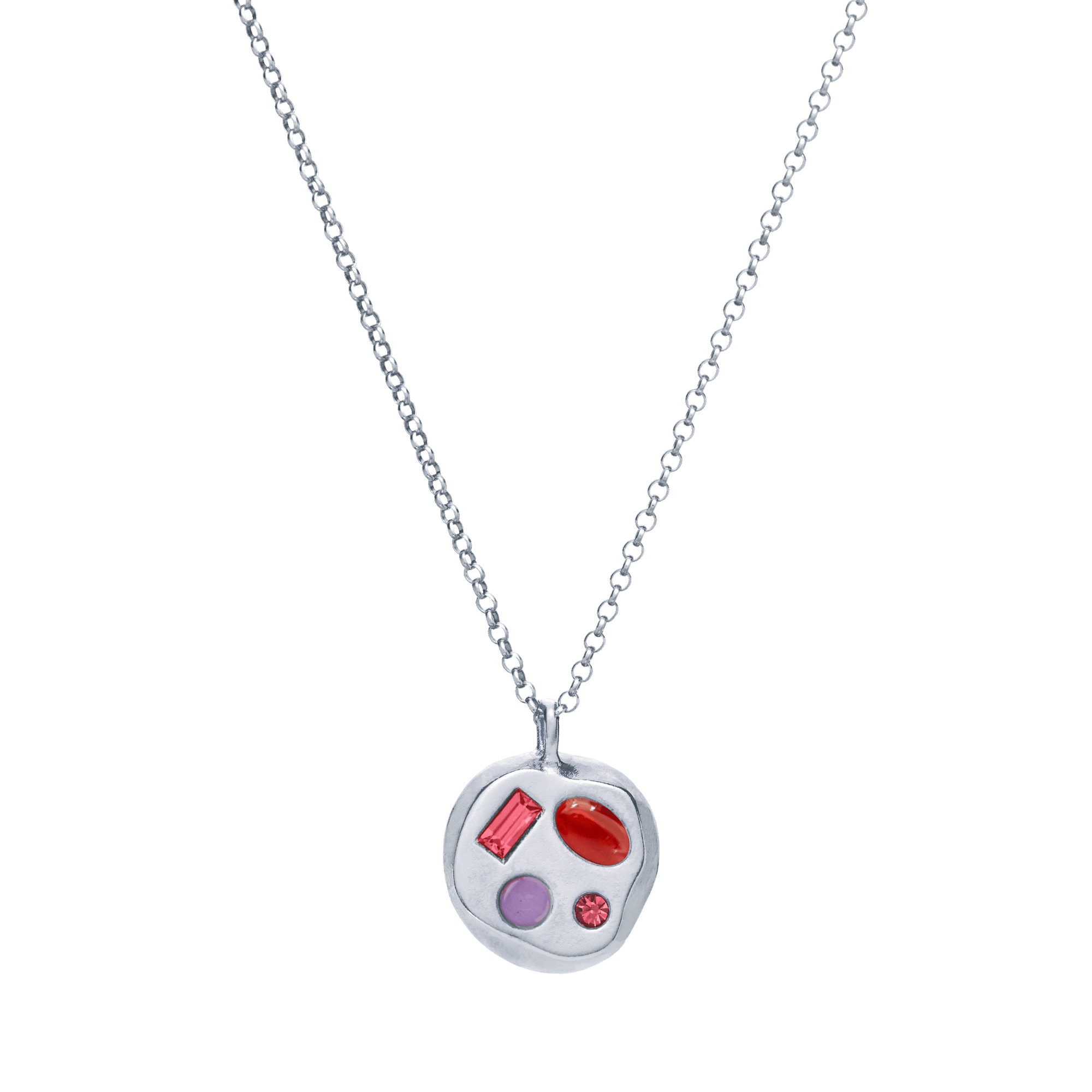 The January Twenty-Fourth Pendant in Sterling Silver