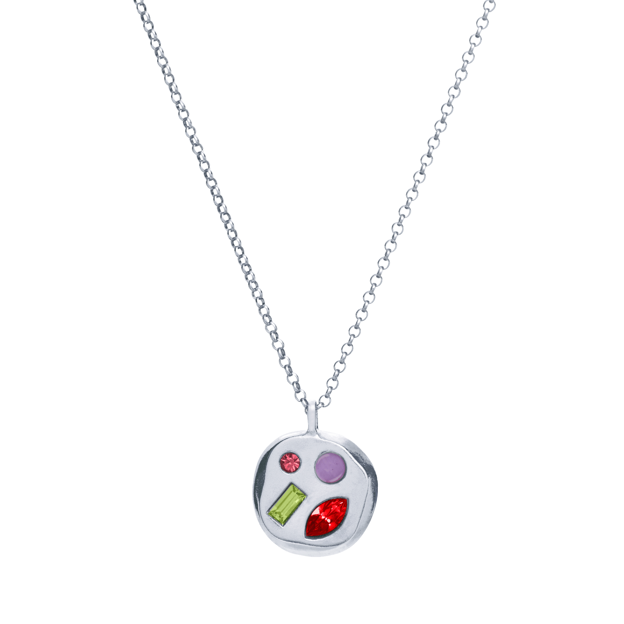 The January Twenty-Seventh Pendant in Sterling Silver
