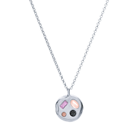 The February Eleventh Pendant in Sterling Silver