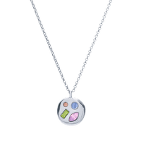 The February Twelfth Pendant in Sterling Silver