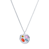 The February Twenty-Third Pendant in Sterling Silver