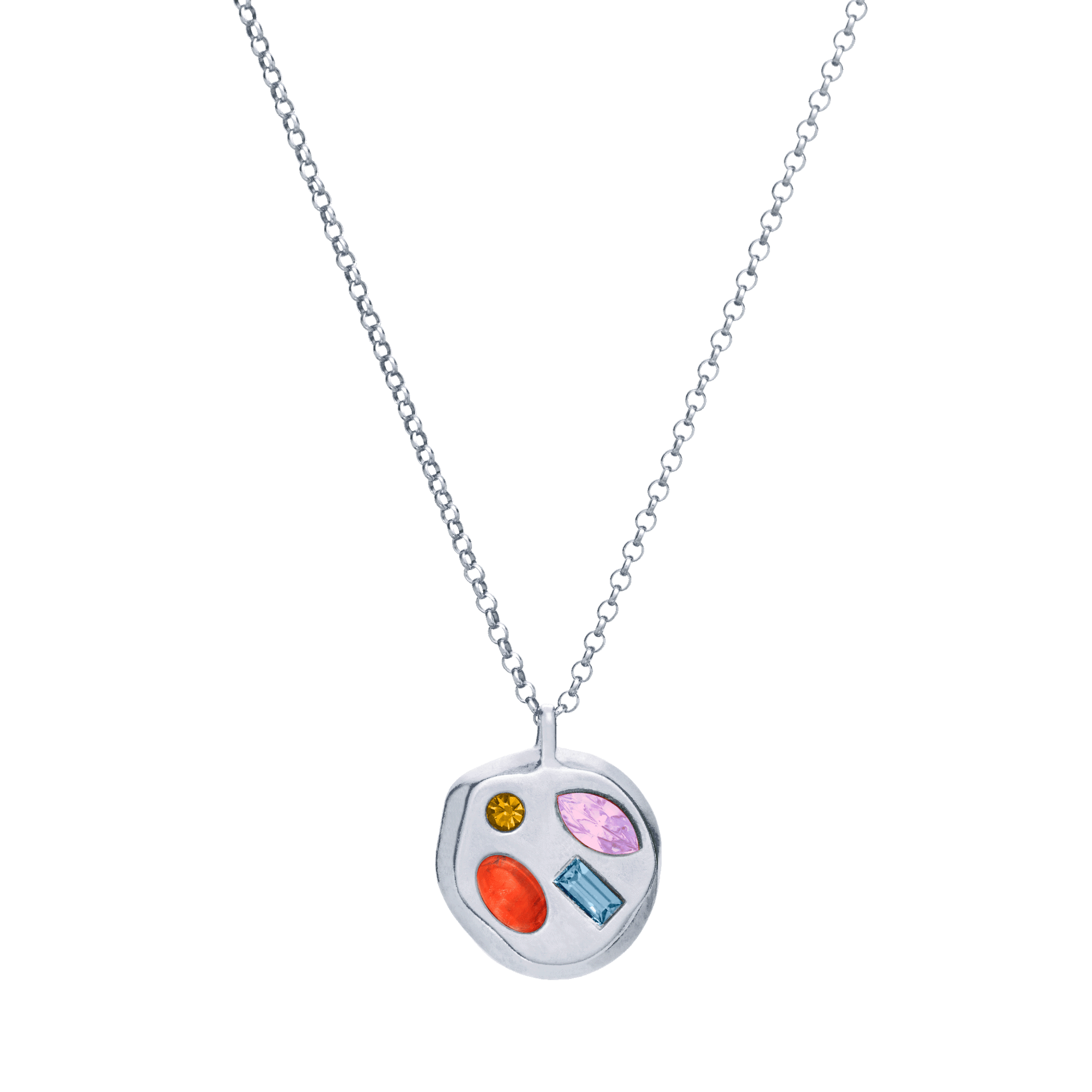 The February Twenty-Third Pendant in Sterling Silver