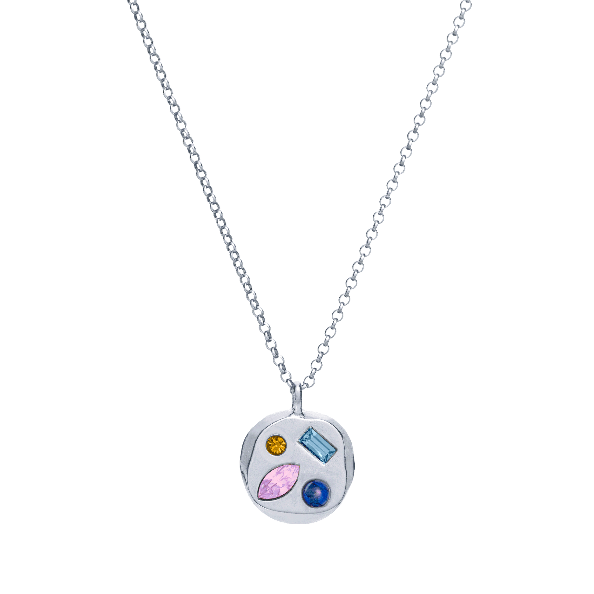 The February Twenty-Fifth Pendant in Sterling Silver