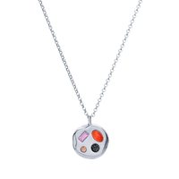 The February Twenty-Sixth Pendant in Sterling Silver