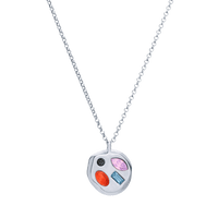 The February Twenty-Eighth Pendant in Sterling Silver