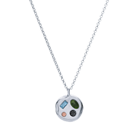 The March Eleventh Pendant in Sterling Silver