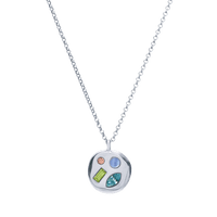 The March Twelfth Pendant in Sterling Silver