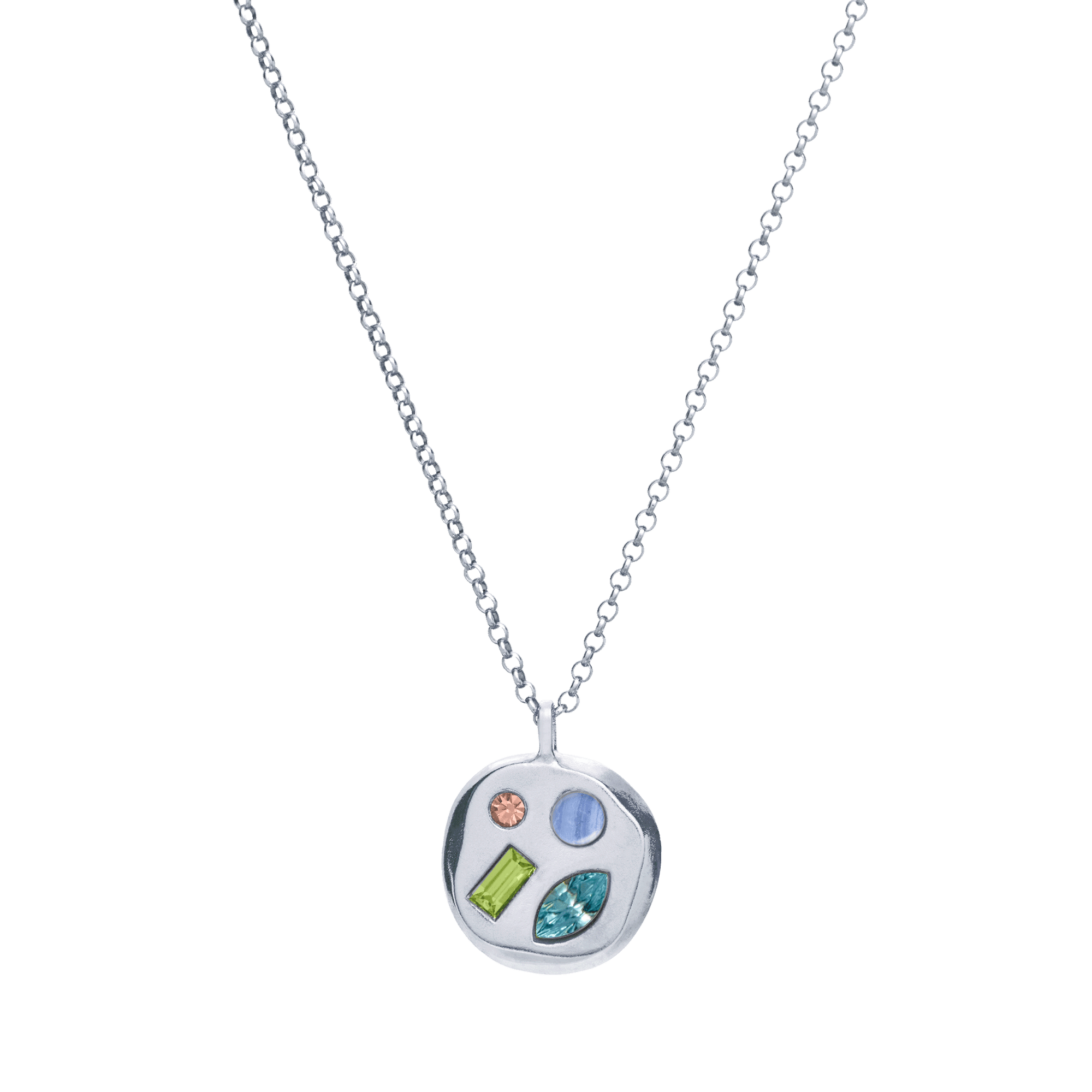 The March Twelfth Pendant in Sterling Silver
