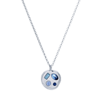 The March Fourteenth Pendant in Sterling Silver
