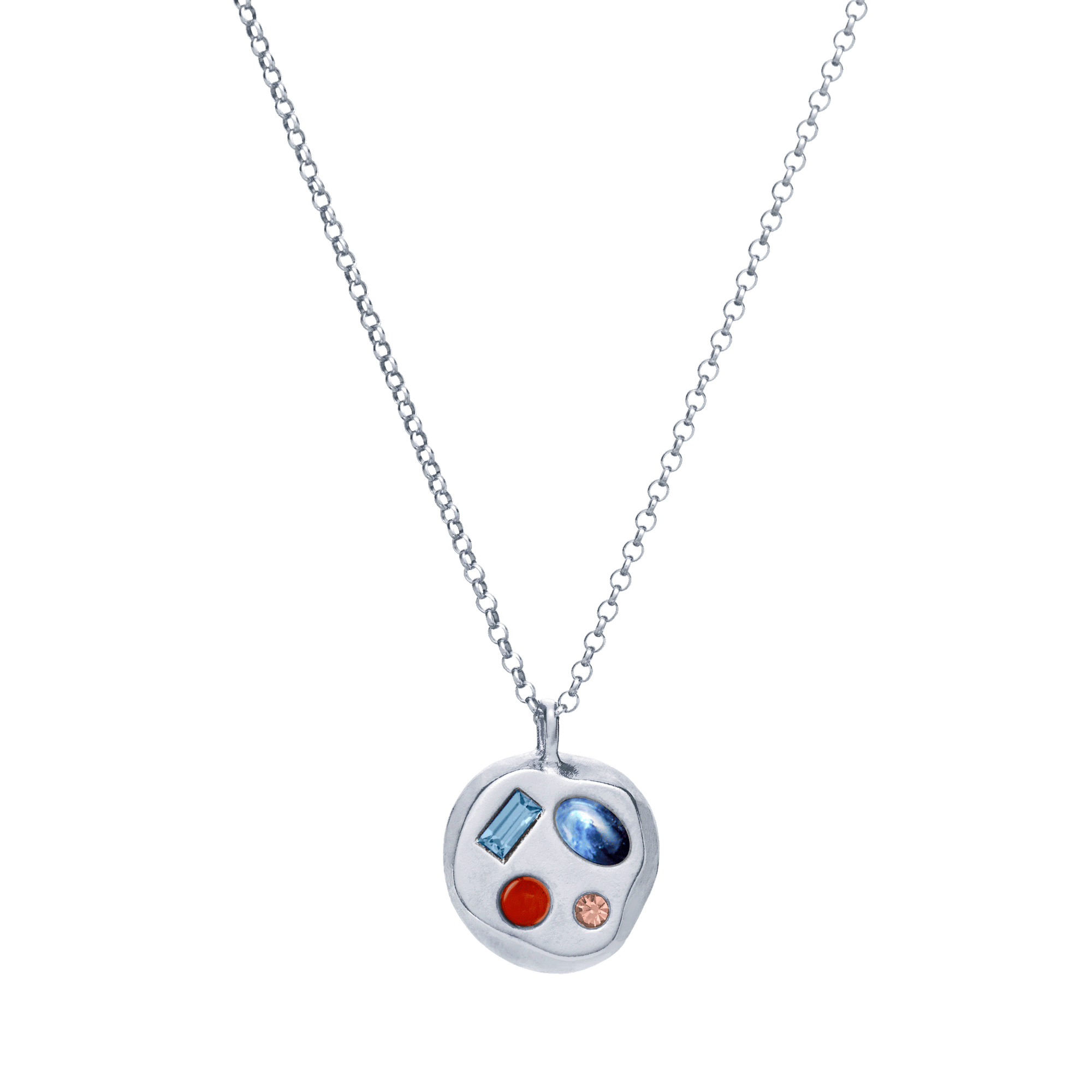 The March Twenty-Fourth Pendant in Sterling Silver