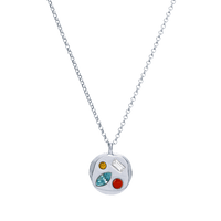 The March Twenty-Fifth Pendant in Sterling Silver