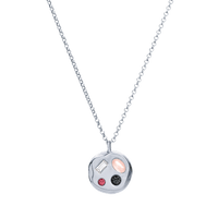 The April Eleventh Pendant in Sterling Silver
