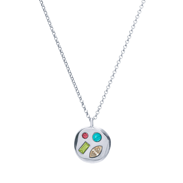 The April 12 Zodiac Pendant Necklace – Birthdate Co.