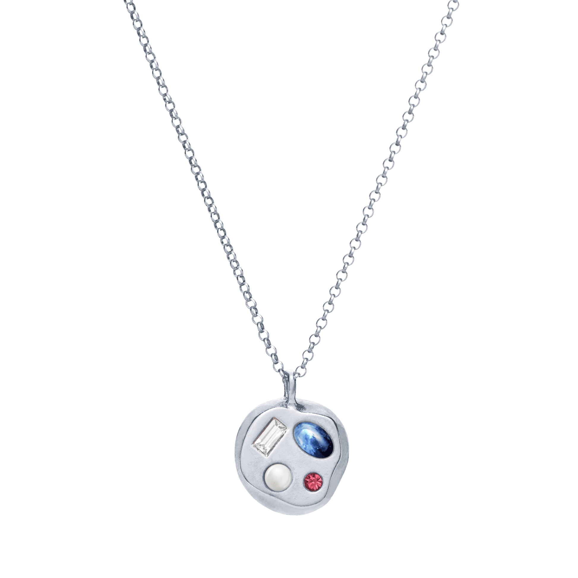 The April Twenty-Fourth Pendant in Sterling Silver