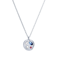 The April Twenty-Fourth Pendant in Sterling Silver