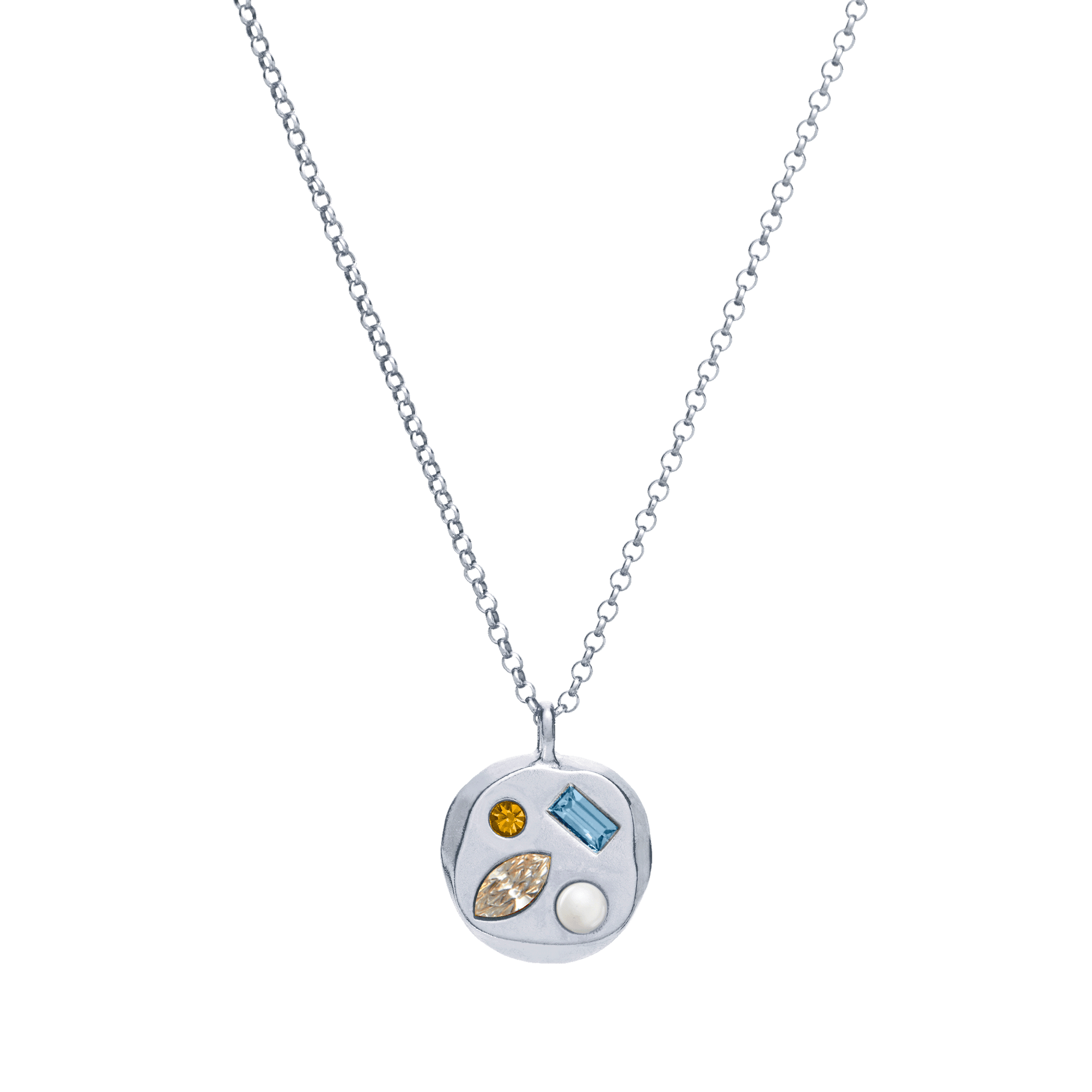 The April Twenty-Fifth Pendant in Sterling Silver