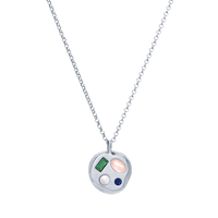 The May Fourth Pendant in Sterling Silver