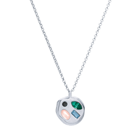 The May Thirteenth Pendant in Sterling Silver