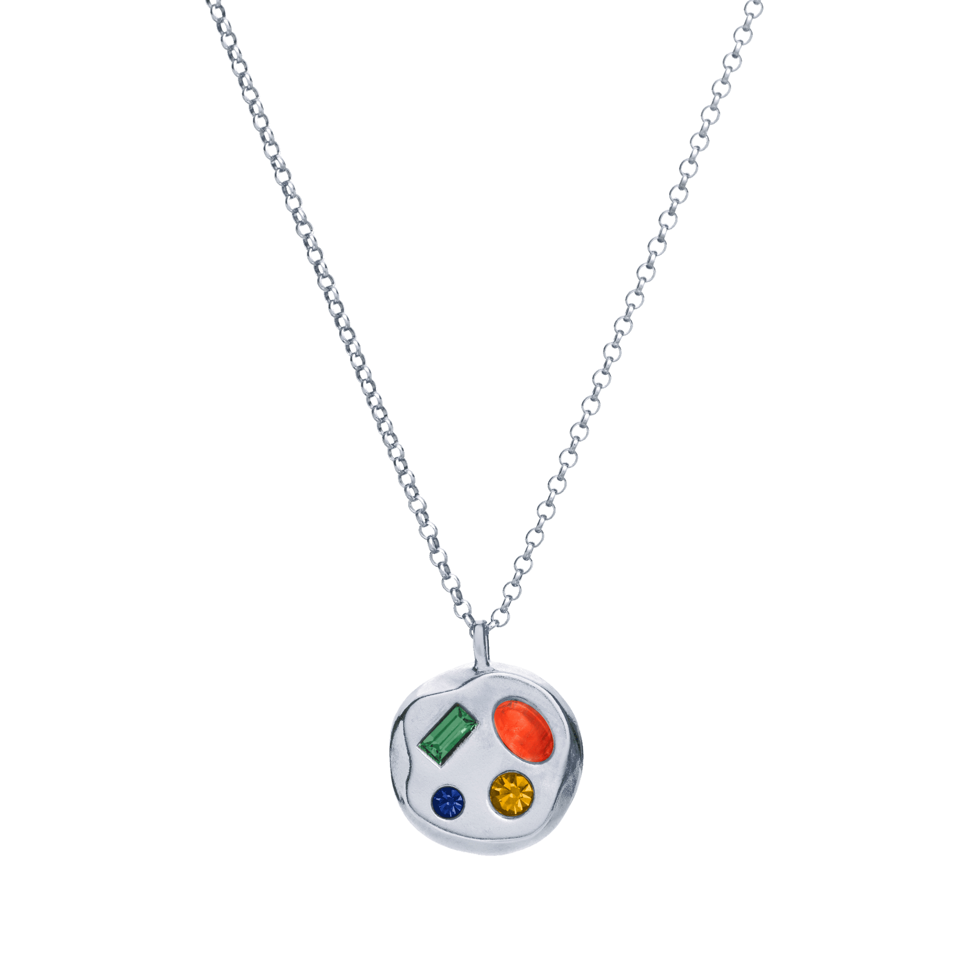 The May Sixteenth Pendant in Sterling Silver