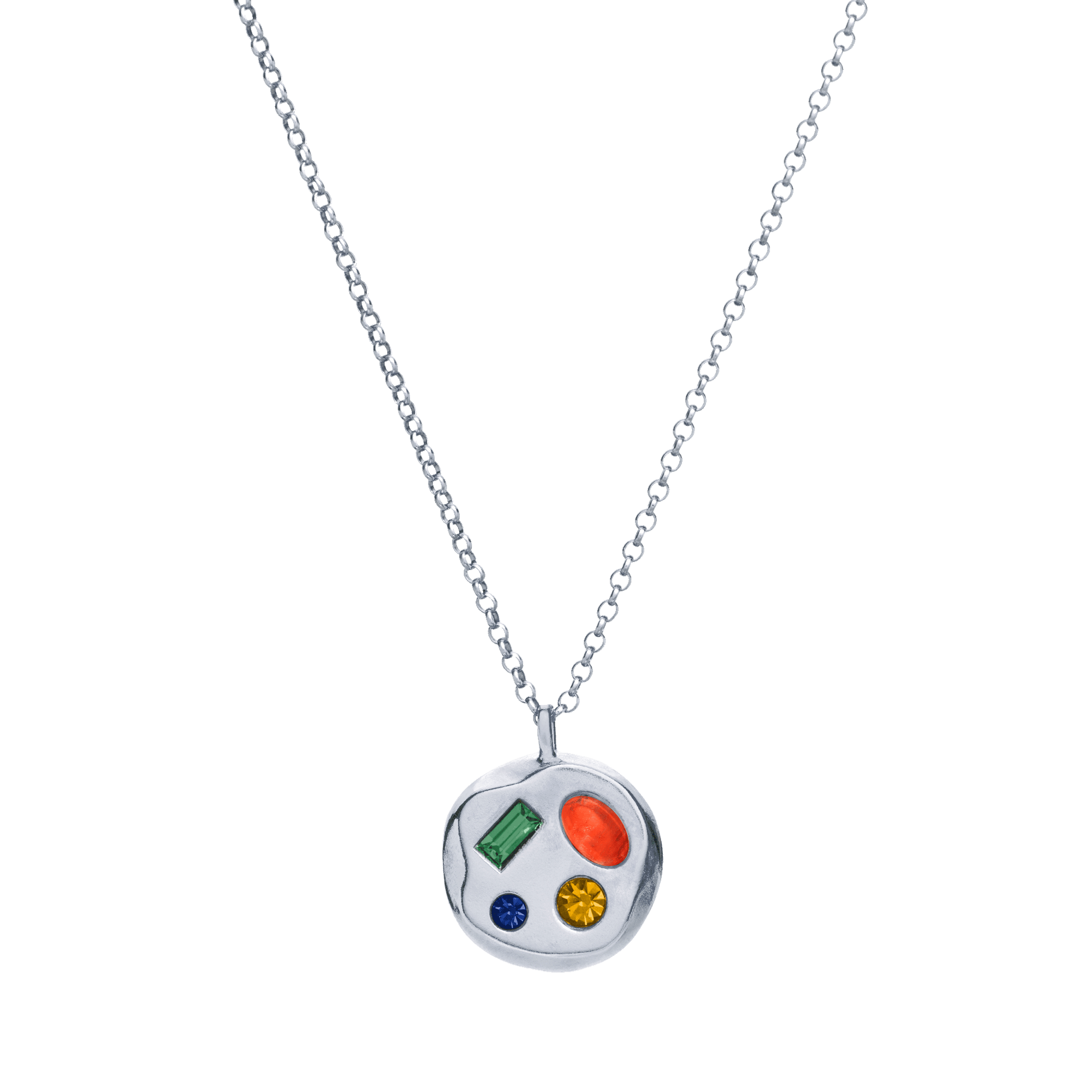 The May Sixteenth Pendant in Sterling Silver