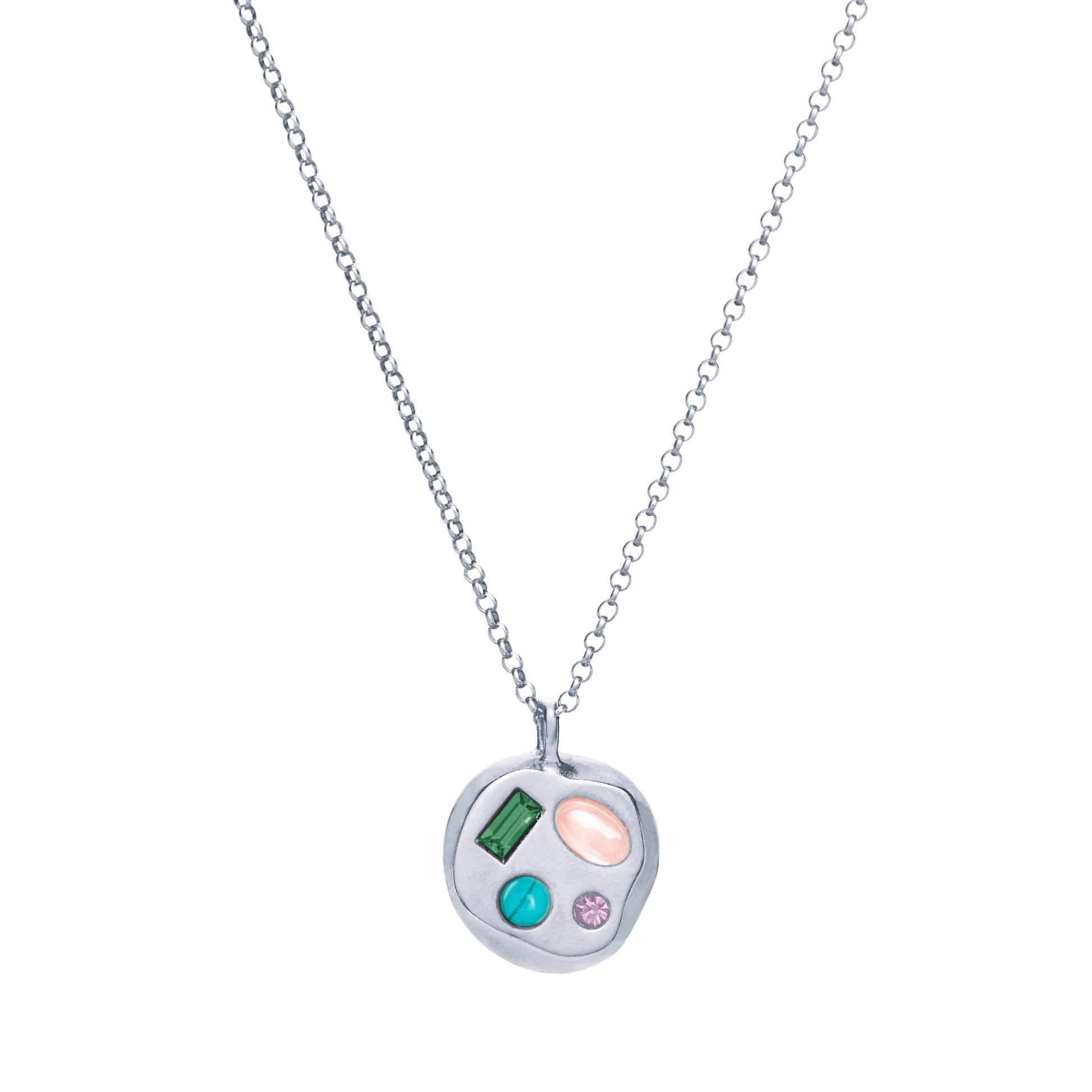 The May Nineteenth Pendant in Sterling Silver