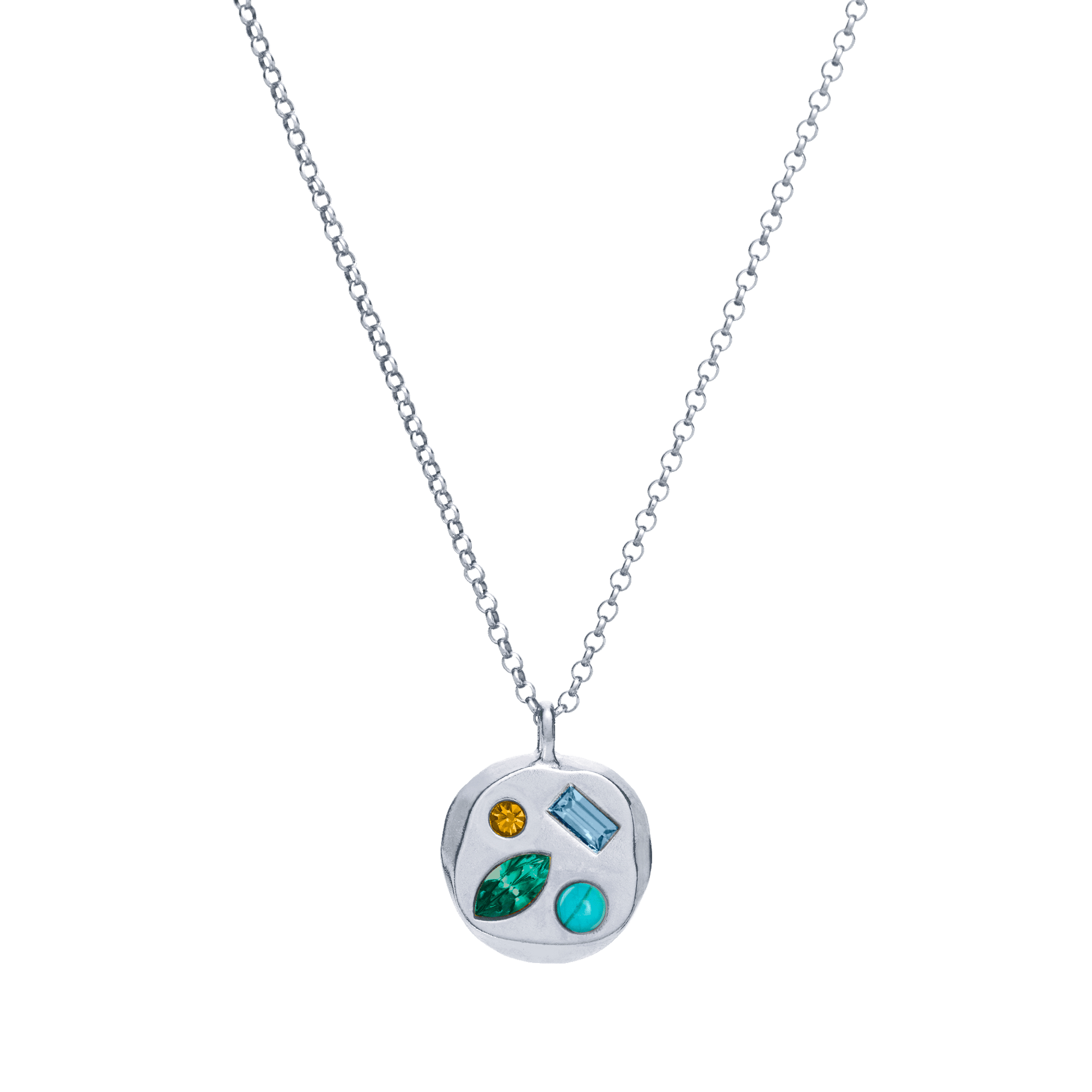 The May Twenty-Fifth Pendant in Sterling Silver