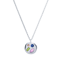 The June Second Pendant in Sterling Silver