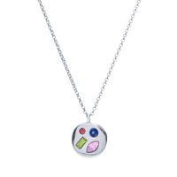 The June Twelfth Pendant in Sterling Silver