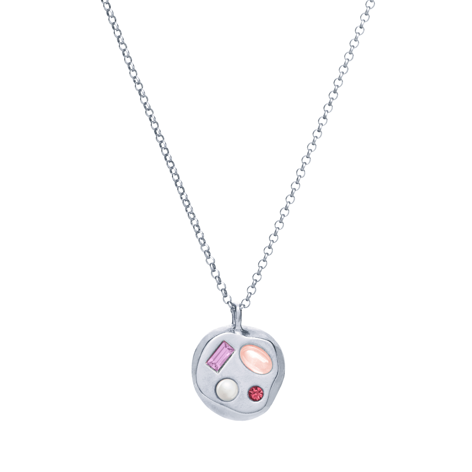 The June Twenty-Fourth Pendant in Sterling Silver