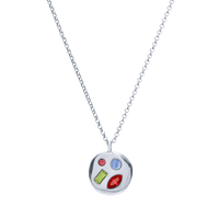 The July Twelfth Pendant in Sterling Silver