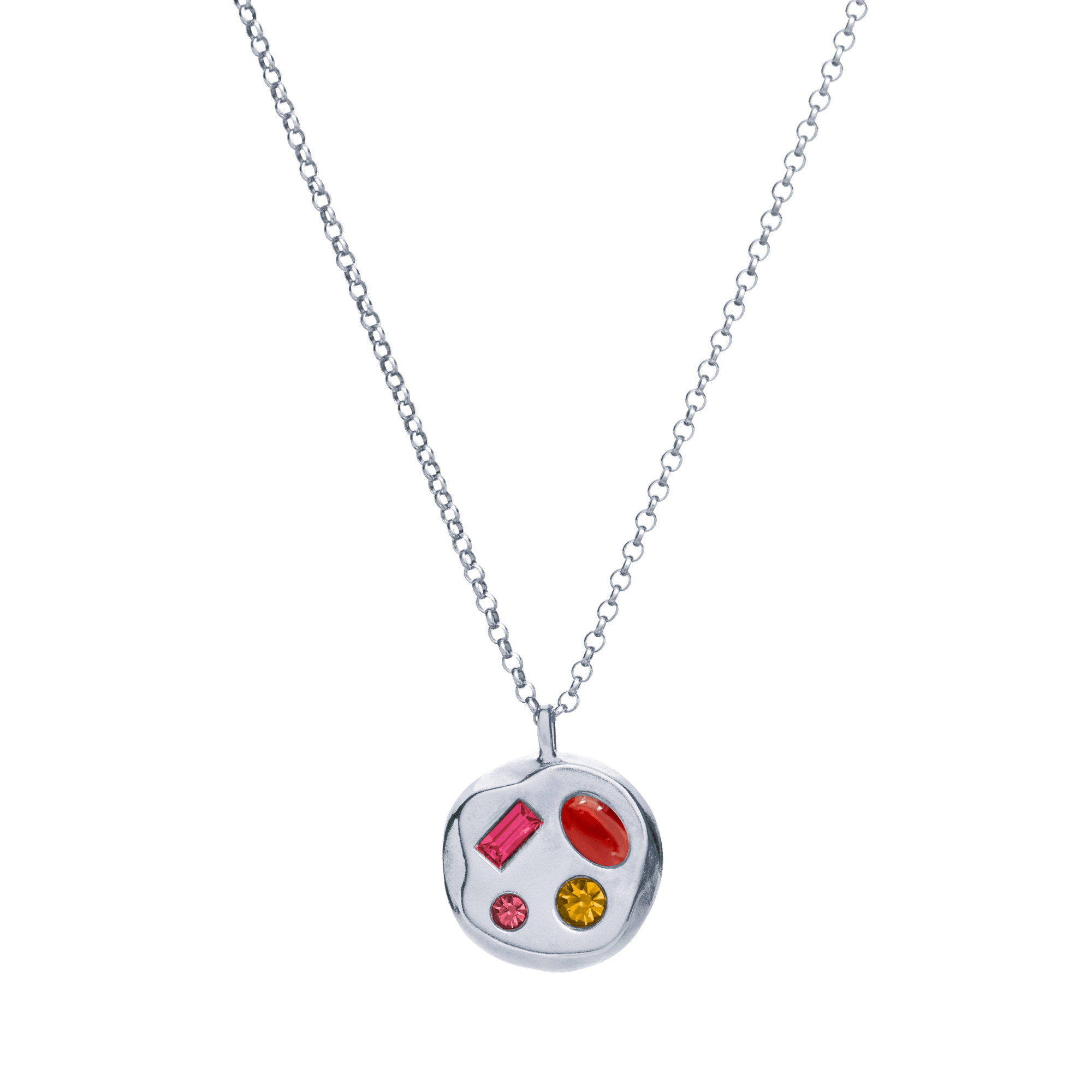 The July Twenty-First Pendant in Sterling Silver