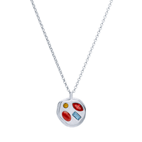 The July Twenty-Third Pendant in Sterling Silver