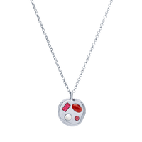 The July Twenty-Fourth Pendant in Sterling Silver