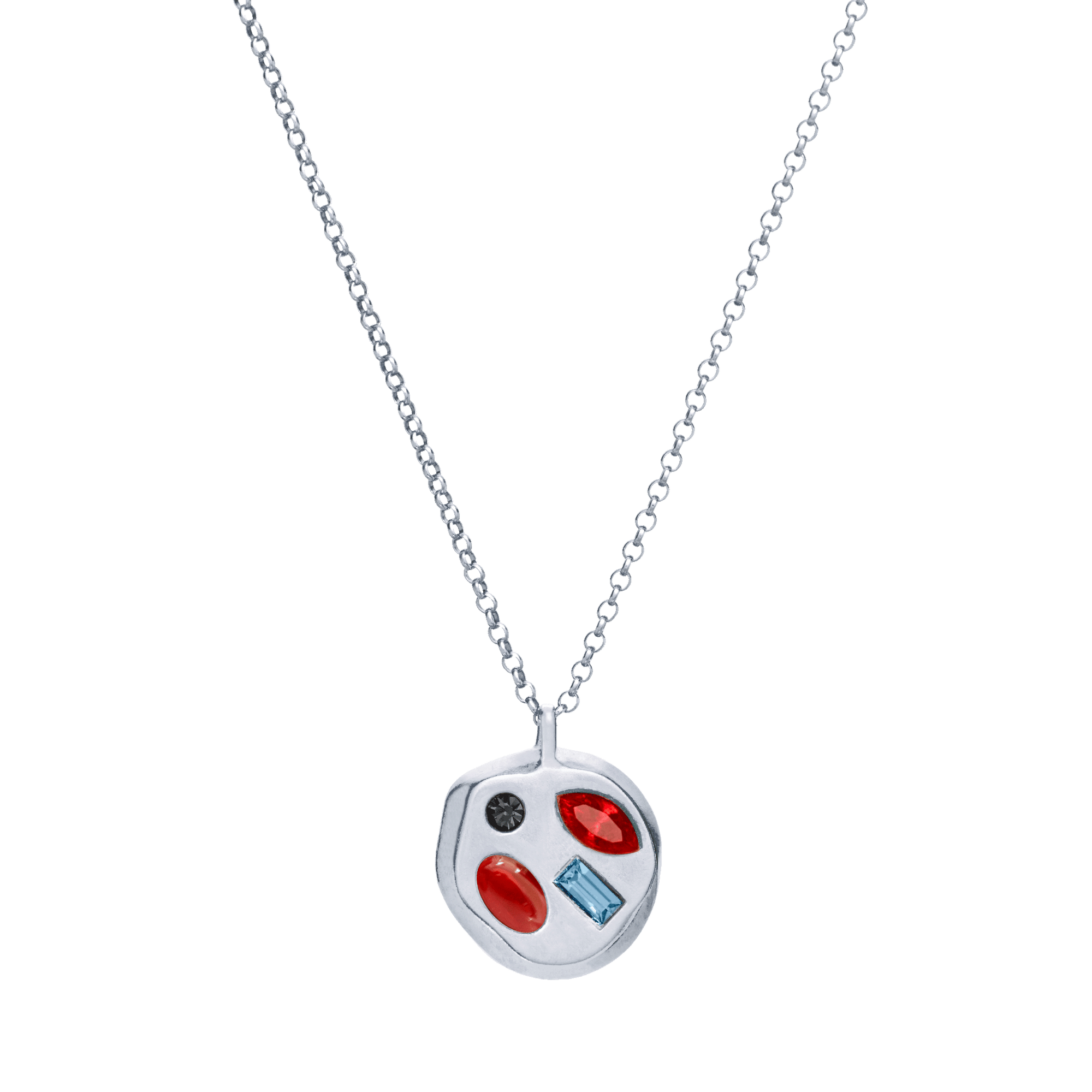 The July Twenty-Eighth Pendant in Sterling Silver