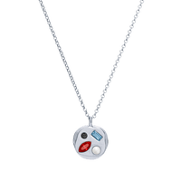 The July Thirtieth Pendant in Sterling Silver