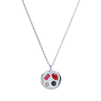 The July Thirty-First Pendant in Sterling Silver