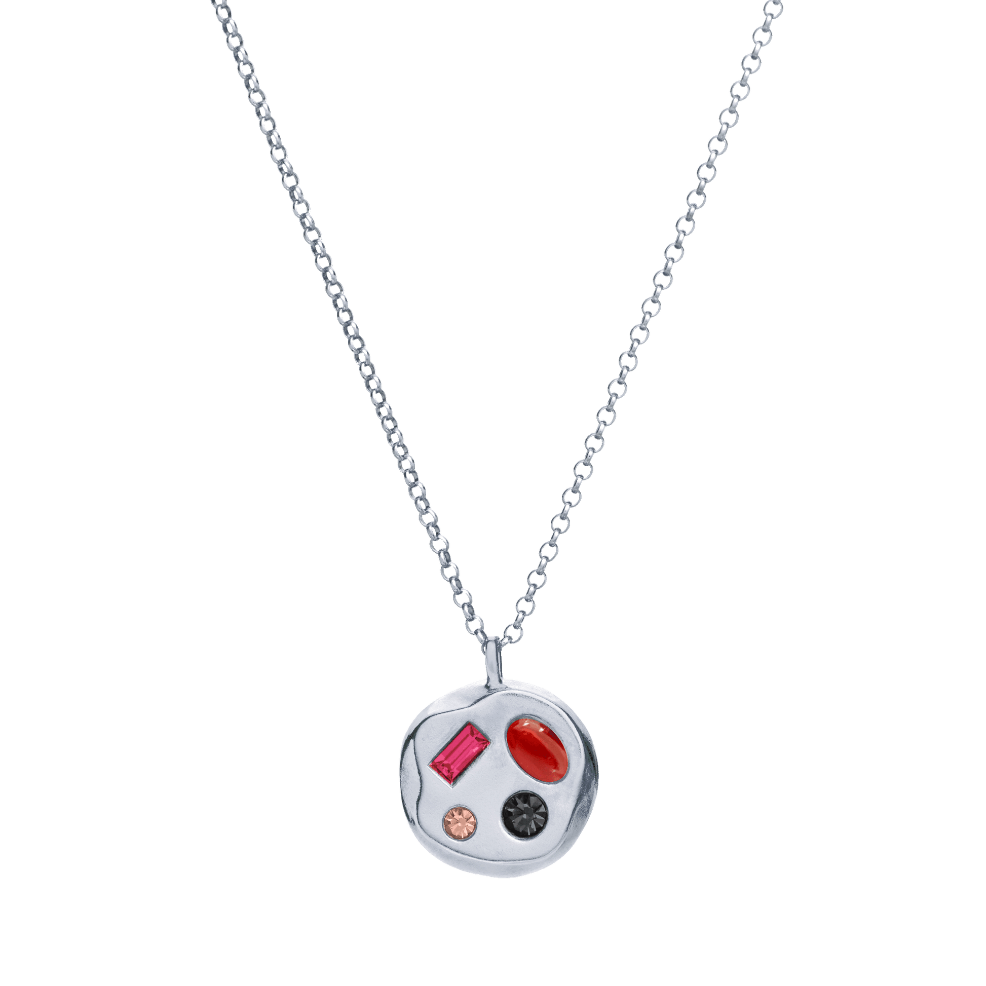 The July Thirty-First Pendant in Sterling Silver
