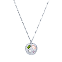 The August Ninth Pendant in Sterling Silver