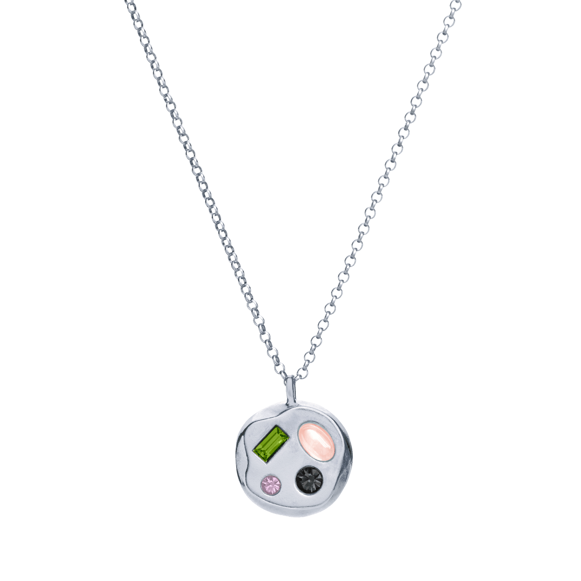 The August Eleventh Pendant in Sterling Silver
