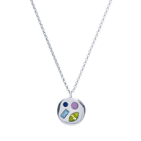 The August Seventeenth Pendant in Sterling Silver