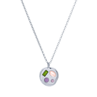 The August Nineteenth Pendant in Sterling Silver
